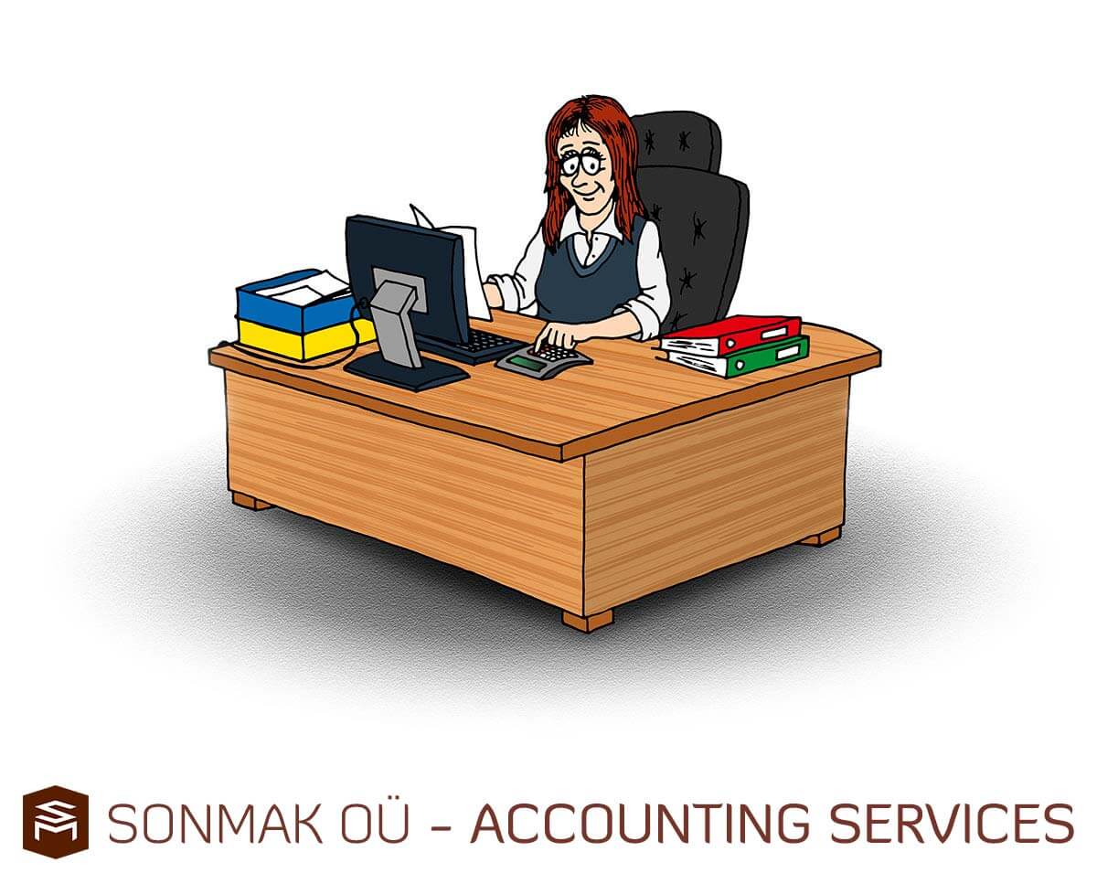 Sonmak OÜ bookkeeping, Accounting services 